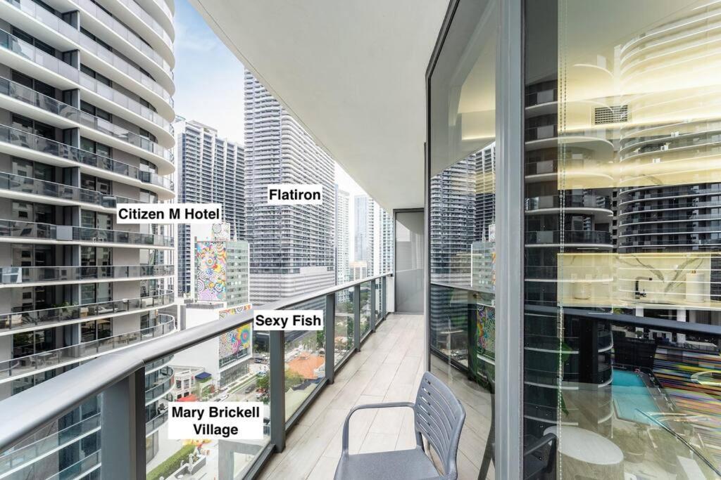 Luxurious Condo In Heart Of Brickell Miami Exteriör bild