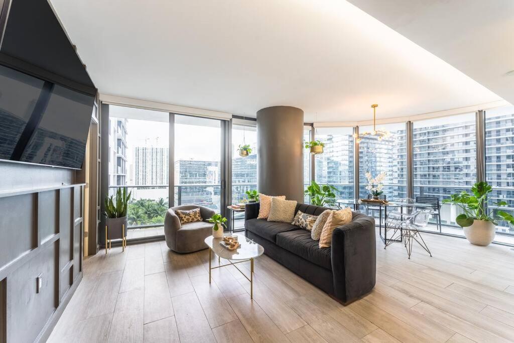 Luxurious Condo In Heart Of Brickell Miami Exteriör bild